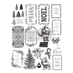 Merry and Bright Tags DECOR CLEAR STAMP REDESIGN 670344 | L'aura Bella