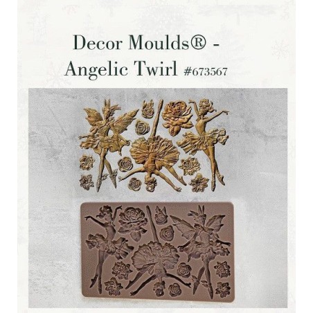 Angelic Twirl. REDESIGN DECOR MOULDS® 673567 | L'aura Bella