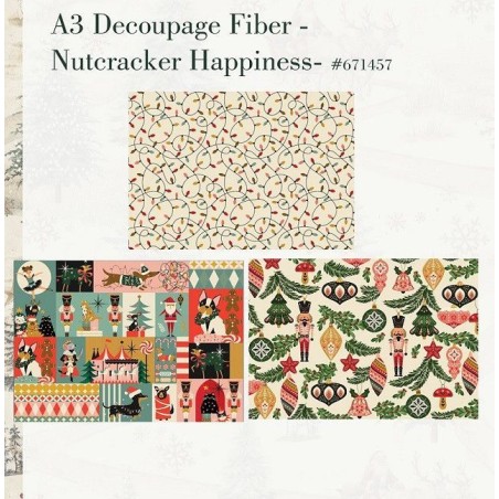 Nutcracker Happiness. A3 Decoupage Paper Redesign 671457| L'aura Bella