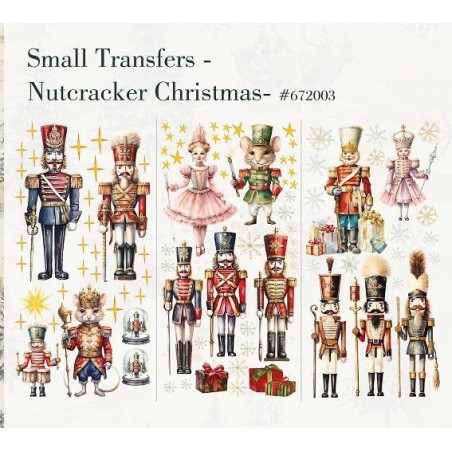 Nutcracker Christmas. REDESIGN SMALL TRANSFERS® 672003 | L'aura Bella