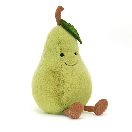 Amuseables Pear, Pera Feliz. A6PEAR. Peluche Jellycat