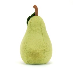 Amuseables Pear, Pera Feliz. Peluche Jellycat A6PEAR | L'aura Bella