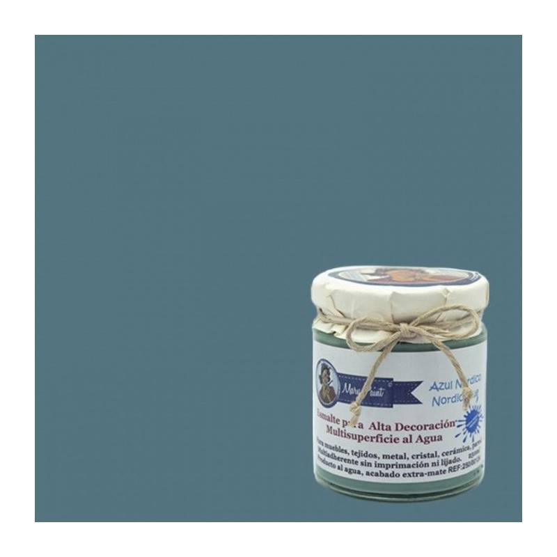 Azul Nórdico. Esmalte multisuperficie. Mary Paint | L'aura Bella