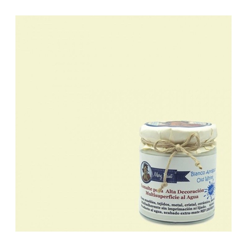 Blanco Antiguo. Esmalte multisuperficie. Mary Paint | L'aura Bella
