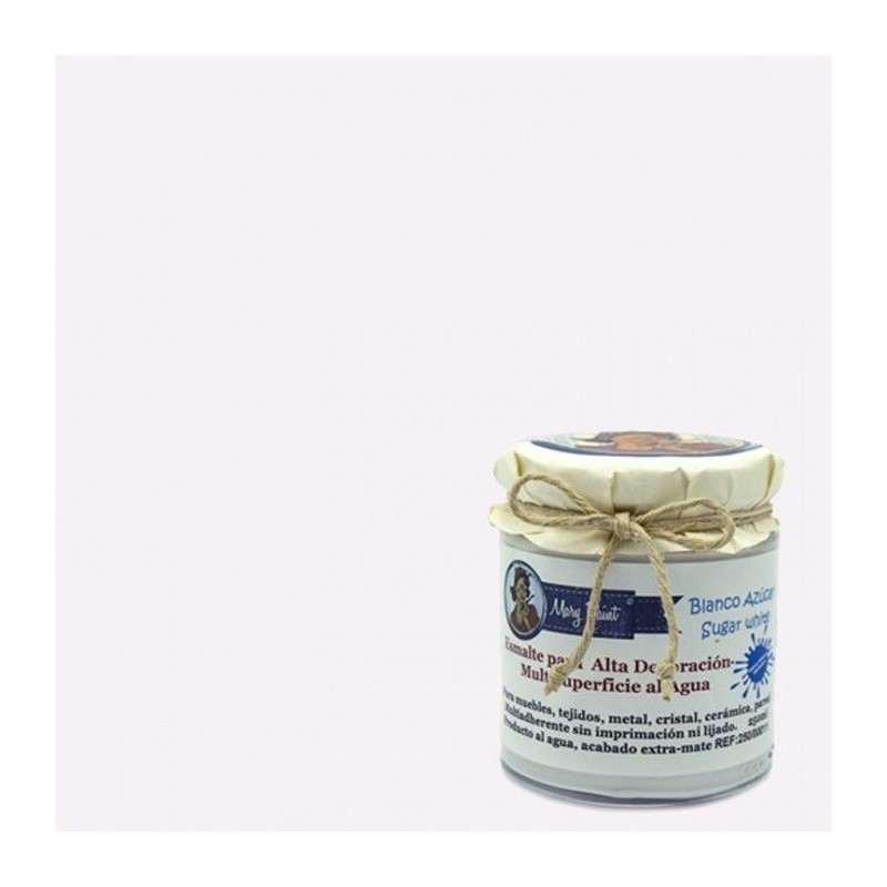 Blanco Azúcar. Esmalte multisuperficie. Mary Paint | L'aura Bella