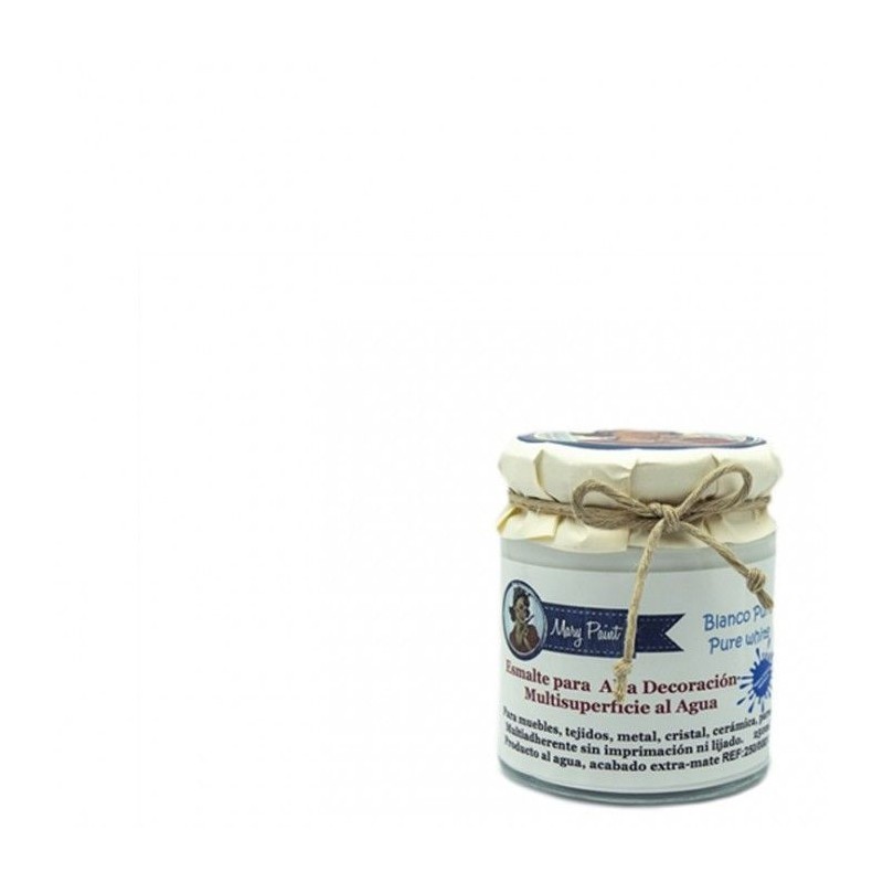Blanco Puro. Esmalte multisuperficie. Mary Paint | L'aura Bella