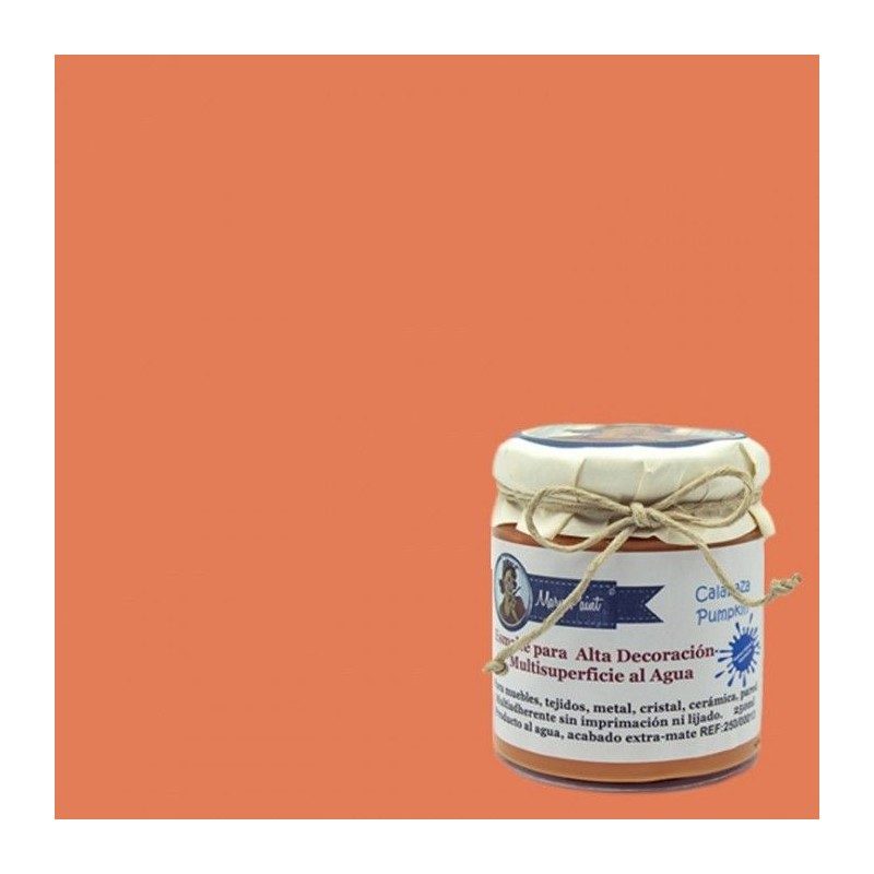 Calabaza. Esmalte multisuperficie. Mary Paint | L'aura Bella