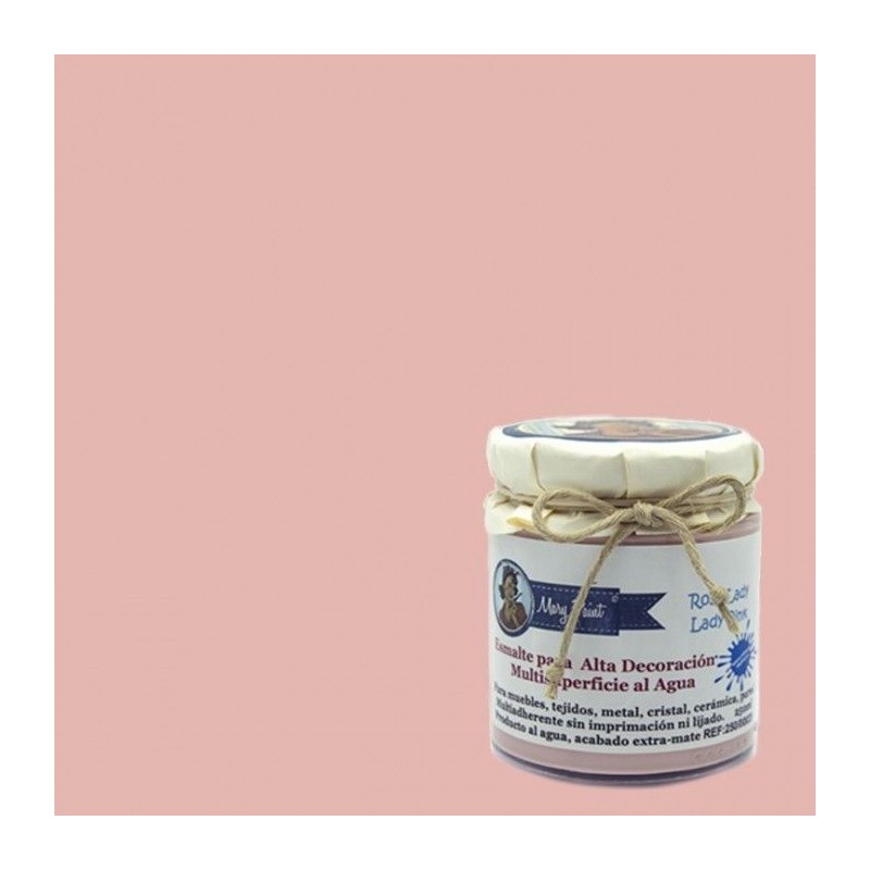 Rosa Lady. Esmalte multisuperficie. Mary Paint | L'aura Bella