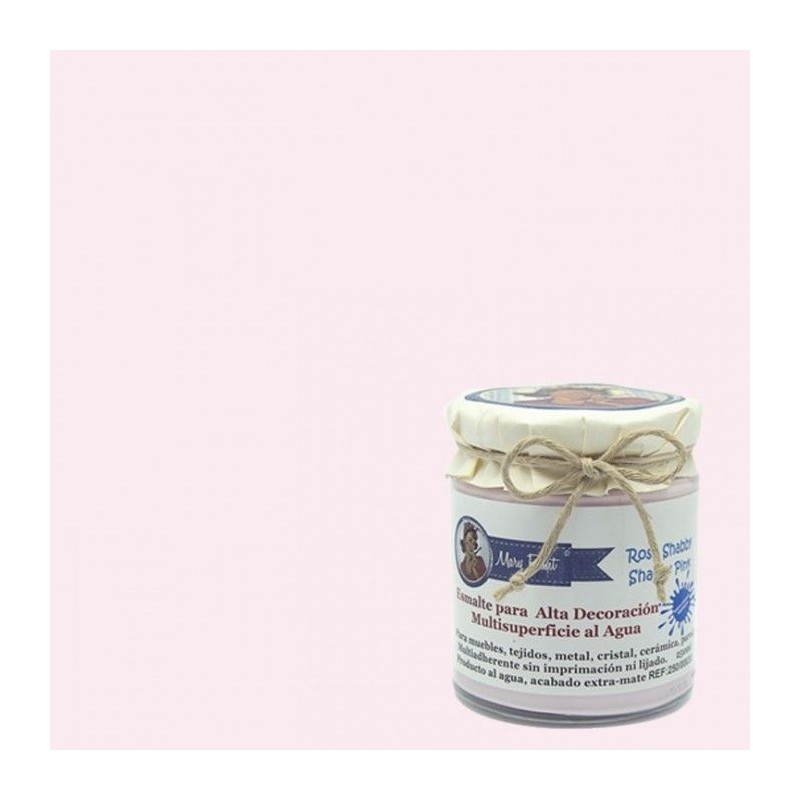 Rosa Shabby. Esmalte multisuperficie. Mary Paint | L'aura Bella