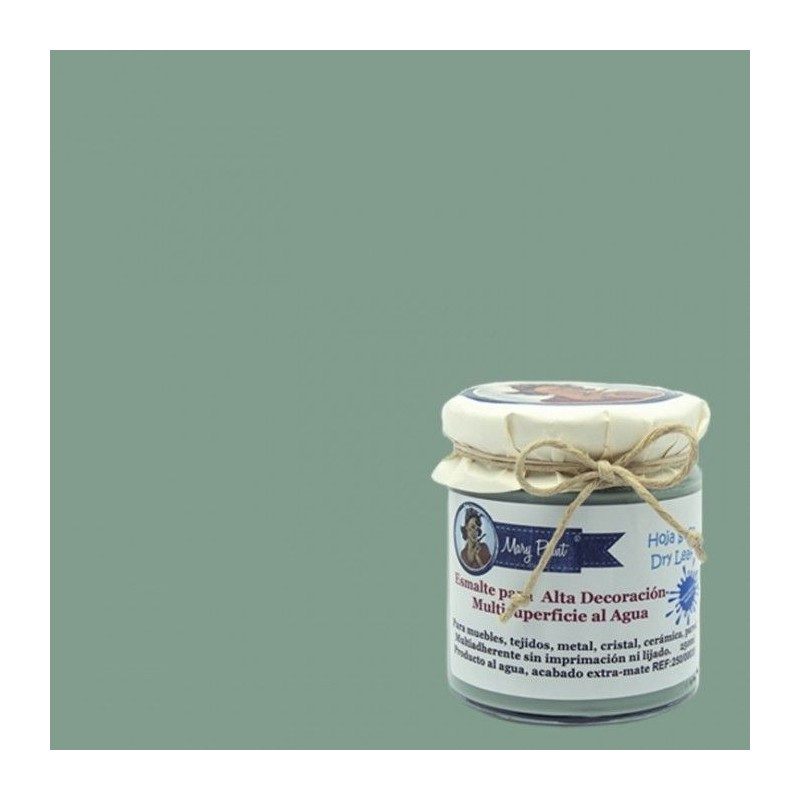 Verde Hoja Seca. Esmalte multisuperficie. Mary Paint | L'aura Bella