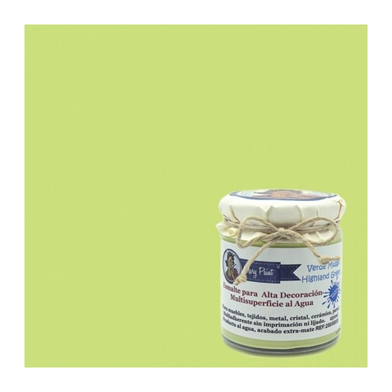 Verde Musgo. Esmalte multisuperficie. Mary Paint | L'aura Bella