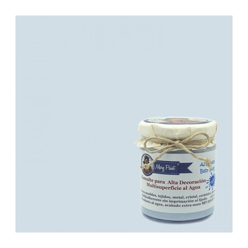 Azul Baby. Esmalte multisuperficie. Mary Paint | L'aura Bella