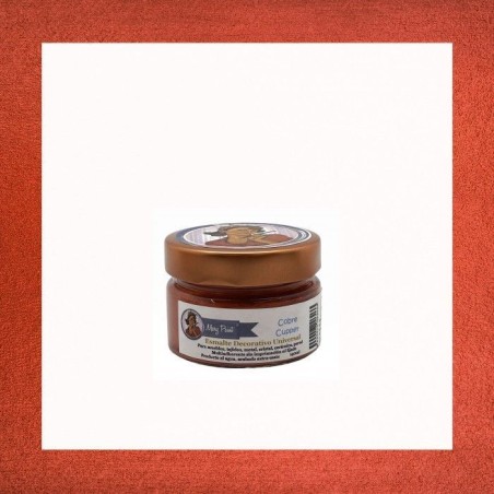 Cobre metalizado. Esmalte multisuperficie. Mary Paint | L'aura Bella