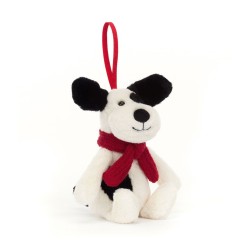 Bashful Puppy Decoration. Peluche Jellycat. BASS6BPD | L'aura Bella