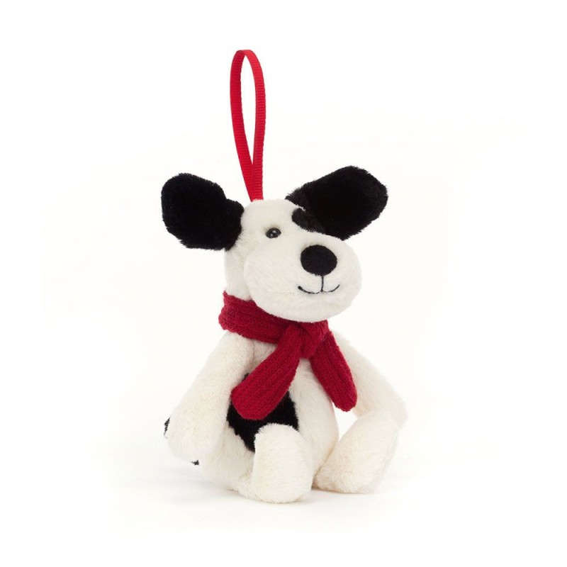 Bashful Puppy Decoration. Peluche Jellycat. BASS6BPD | L'aura Bella