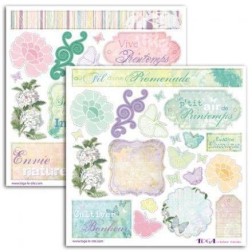 Pegatinas promenade bucolique. Toga. Decoraciones, Pegatinas