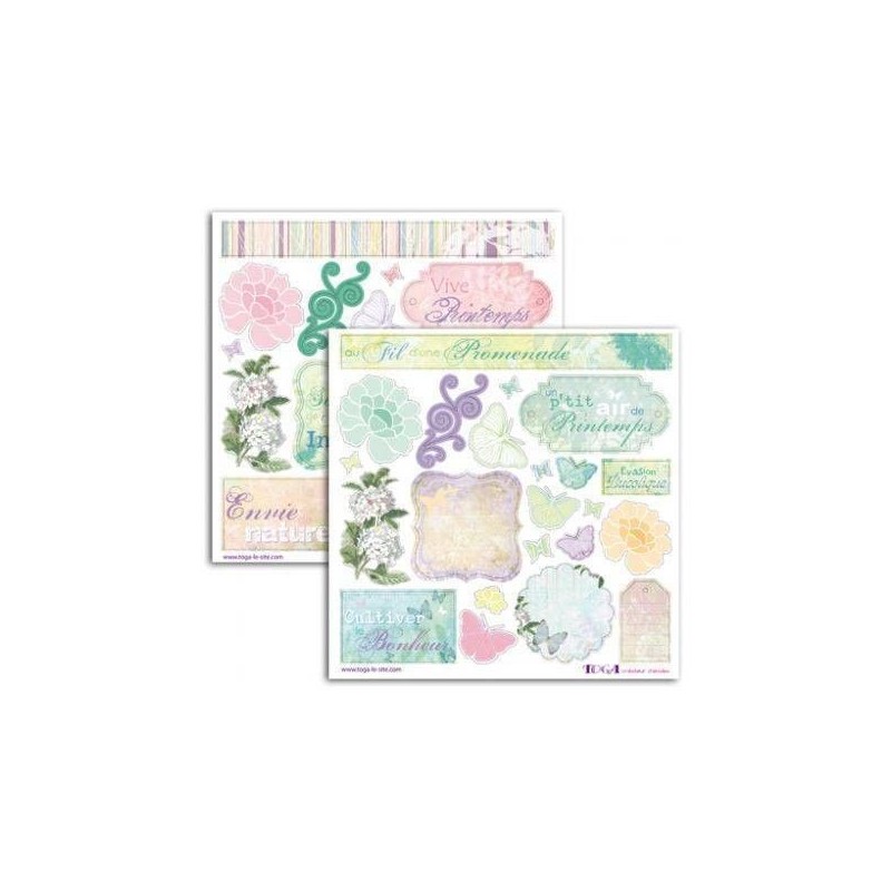 Pegatinas promenade bucolique. Toga. Decoraciones, Pegatinas