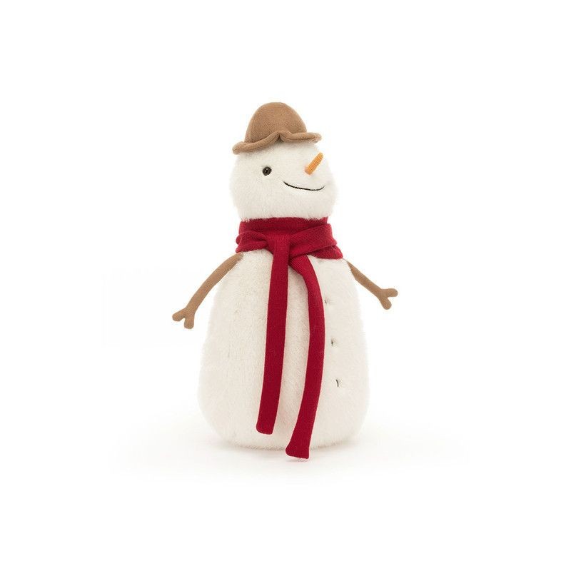 Jesse Snowman, muñeco de nieve. Peluche Jellycat. SWM3J | L'aura Bella
