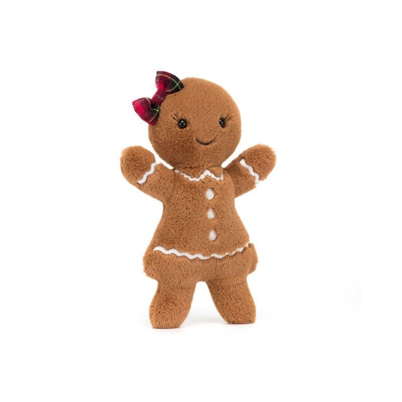 Jolly Gingerbread Ruby, galleta de jengibre. JGB3R. Peluche Jellycat.