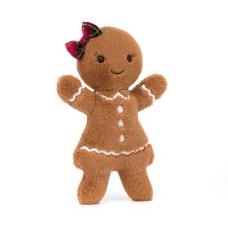 Jolly Gingerbread Ruby, galleta de jengibre. JGB3R. Peluche Jellycat.