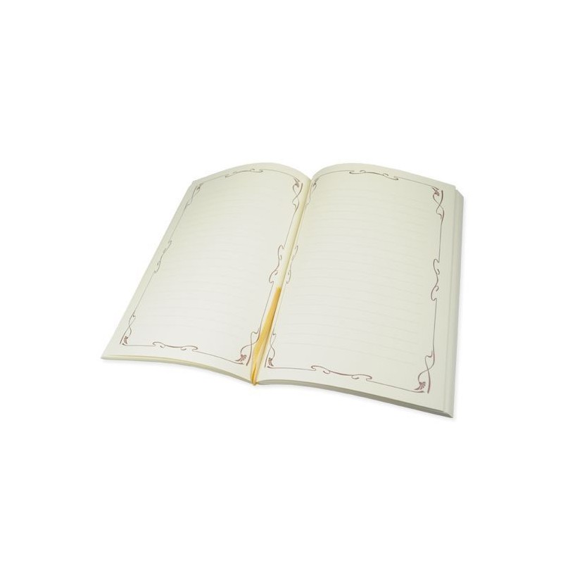 Libro Diario 24x17cm. Marfil Encuadernación | L'aura Bella