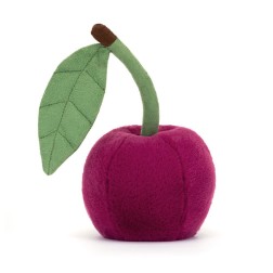 Amuseables Cherry, Guinda Feliz. Peluche Jellycat A6CHR | L'aura Bella