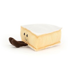 Amuseables  Brie, Queso Brie Feliz. Jellycat A2BRIE | L'aura Bella