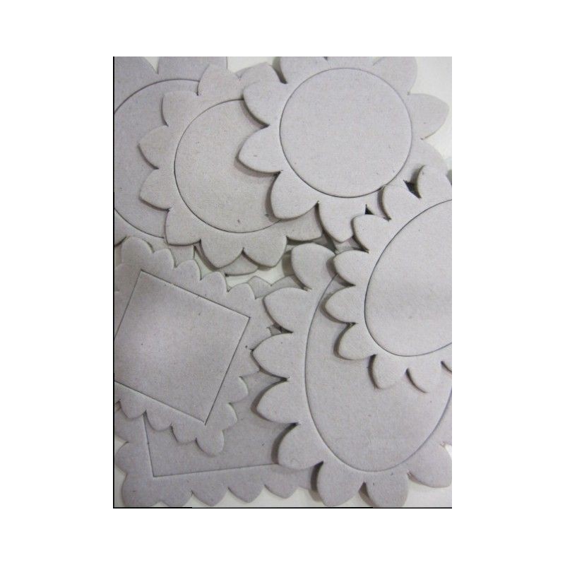 Die cut: marcos y soles. . Decoraciones, Precortados