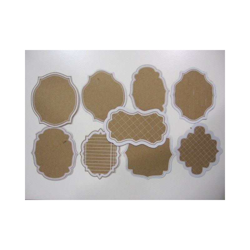 Marcos. 9 modelos.. . Decoraciones, Precortados