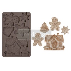 Festive Gingerbread Treats REDESIGN DECOR MOULDS® 670351| L'aura Bella