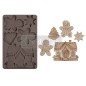 Festive Gingerbread Treats. Molde REDESIGN DECOR MOULDS® 670351