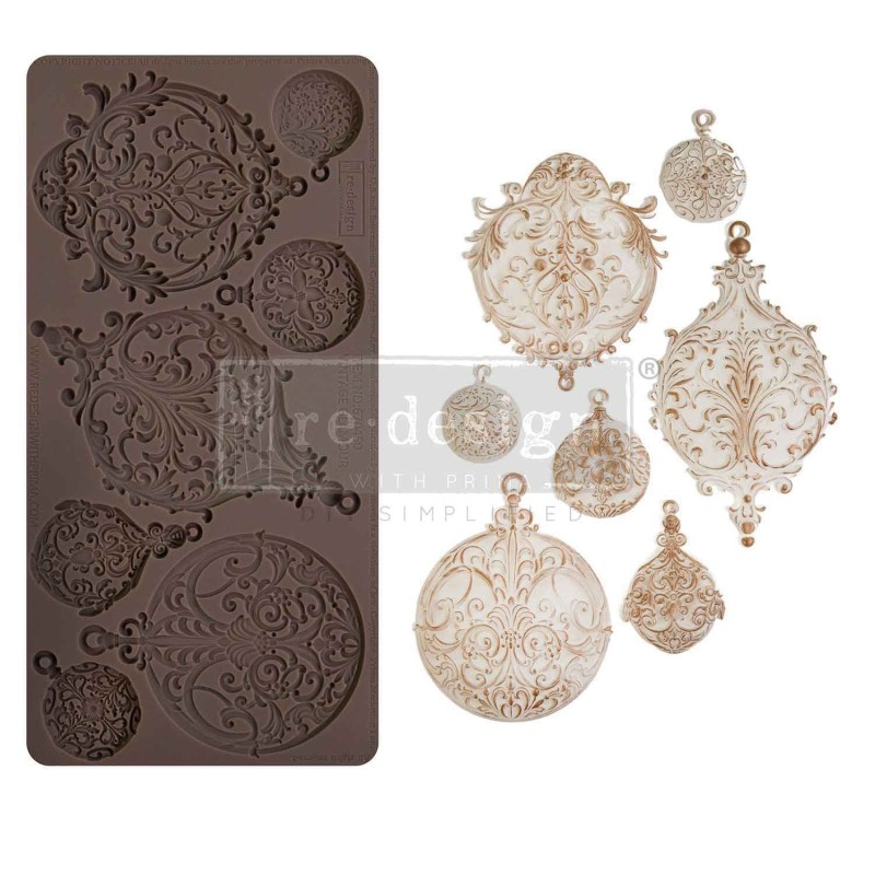 Molde Vintage Glamour. REDESIGN DECOR MOULDS® 670450| L'aura Bella