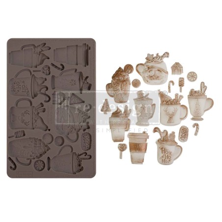 Molde Cheerful Cups REDESIGN DECOR MOULDS® 672089 | L'aura Bella