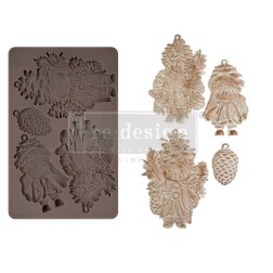 Molde Pinecone Dolls. REDESIGN DECOR MOULDS® 672478 | L'aura Bella
