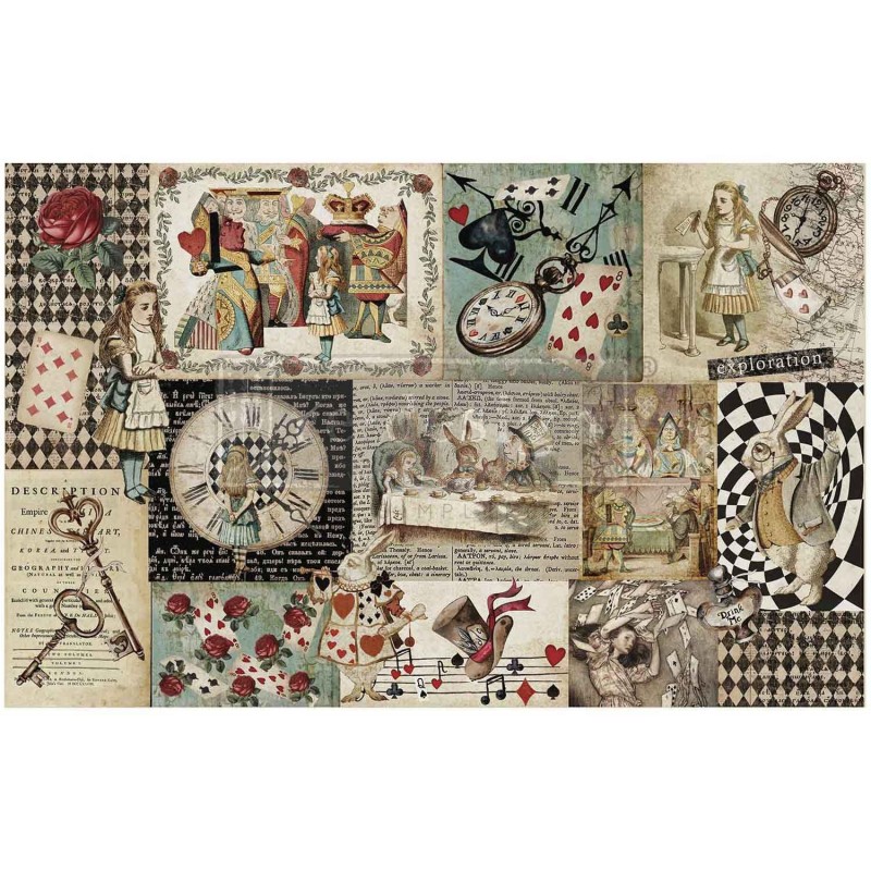 Curious Journey. Decoupage Tissue Paper Redesign 672294 | L'aura Bella