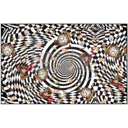 Tea Party Whirlwind. Decoupage Tissue Paper Redesign | L'aura Bella