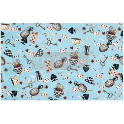 Wonderland Whimsy Decoupage Tissue Paper Redesign 674410| L'aura Bella