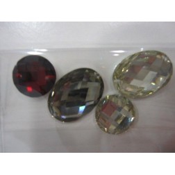 Pack de 4 piedras preciosas de imitación para decorar | L'aura Bella