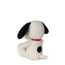 Snoopy Corduroy Cream, Snoopy de pana. Peluche Peanuts | L'aura Bella