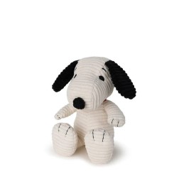 Snoopy Corduroy Cream, Snoopy de pana. Peluche Peanuts | L'aura Bella