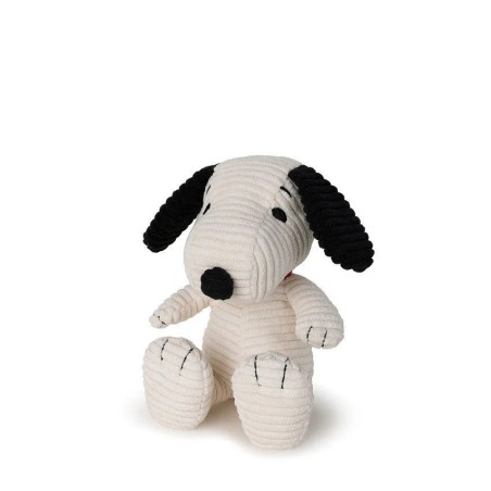 Snoopy Corduroy Cream, Snoopy de pana. Peluche Peanuts | L'aura Bella