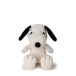 Snoopy Corduroy Cream, Snoopy de pana. Peluche Peanuts | L'aura Bella