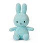 Miffy Corduroy Turquesa. Conejita Miffy de pana. Peluche