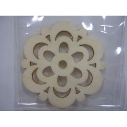 Flor de madera. . Decoraciones, Flores