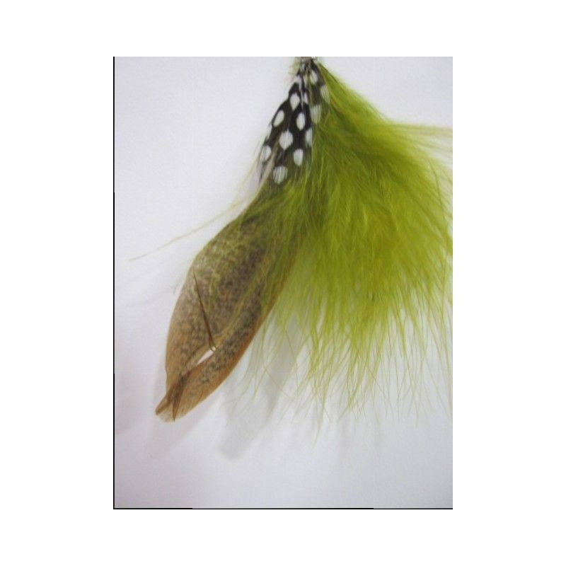 Pluma verde. . Decoraciones, Cajón de sastre