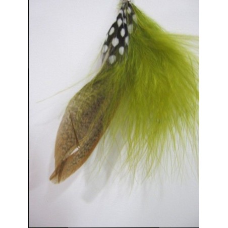 Pluma verde. . Decoraciones, Cajón de sastre