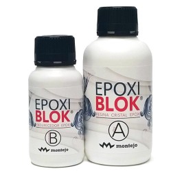 Resina Epoxi BLOK. 500+250ml. Mezcla 2:1. 4311008 | L'aura Bella