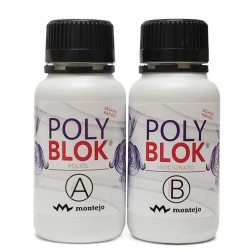 Resina de Poliuretano BLOK. 250+250ml. Mezcla 1:1 | L'aura Bella