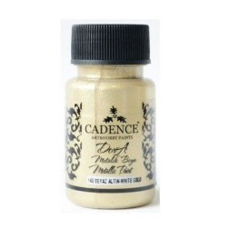 Oro Blanco. Pintura metalizada Dora. Cadence DO148 | L'aura Bella