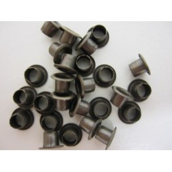 10 ojetes oro viejo. . Scrapbooking, Indispensables, Brads y eyelets